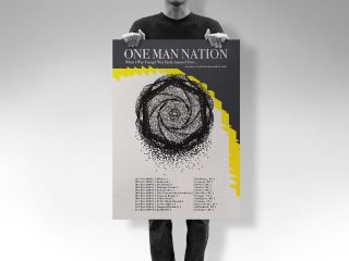 One Man Nation Tour Poster